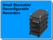 Small Stackable Reconfigurable Recorders